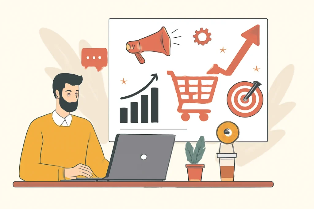 افزایش فروش در سایت