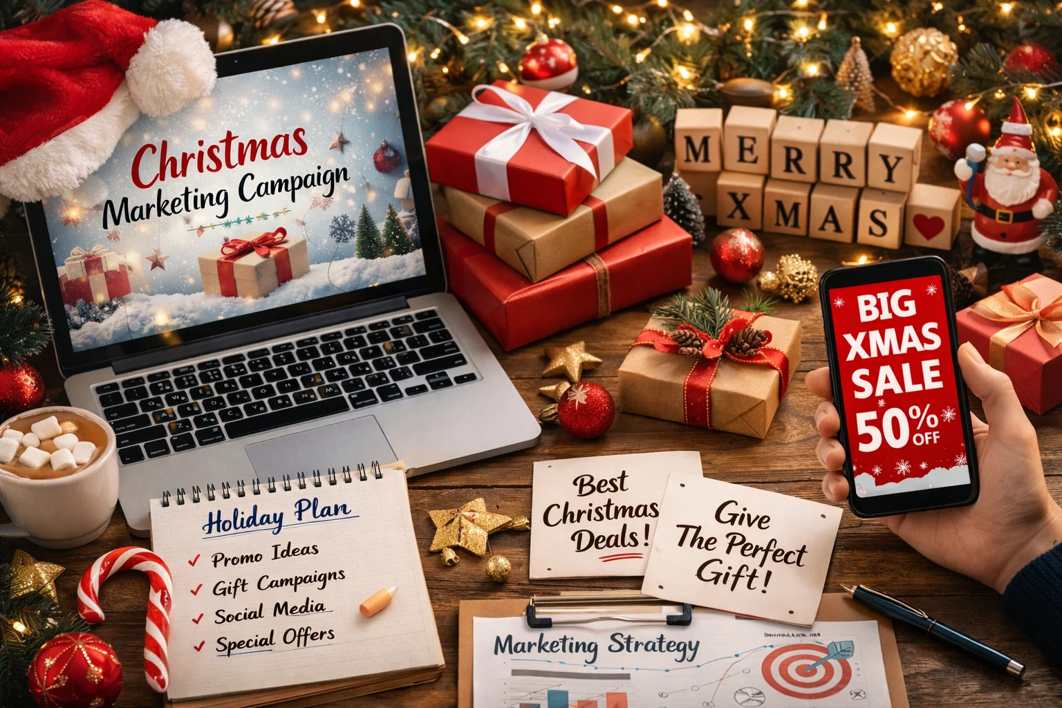 ایده تبلیغاتی برای کریسمس