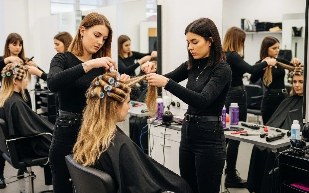 ایده تبلیغ آرایشگاه زنانه