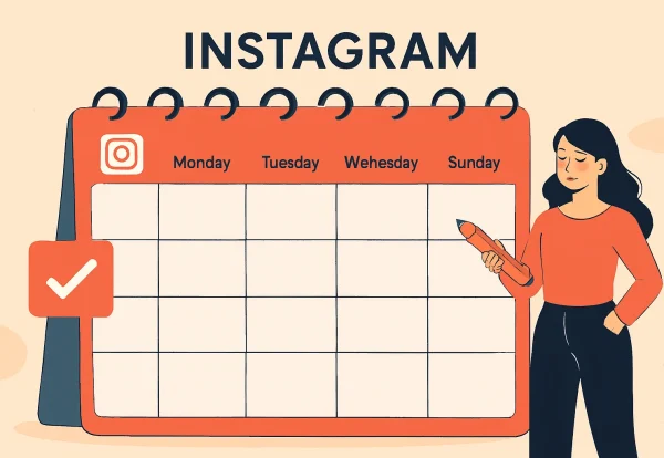 نمونه تقویم محتوایی