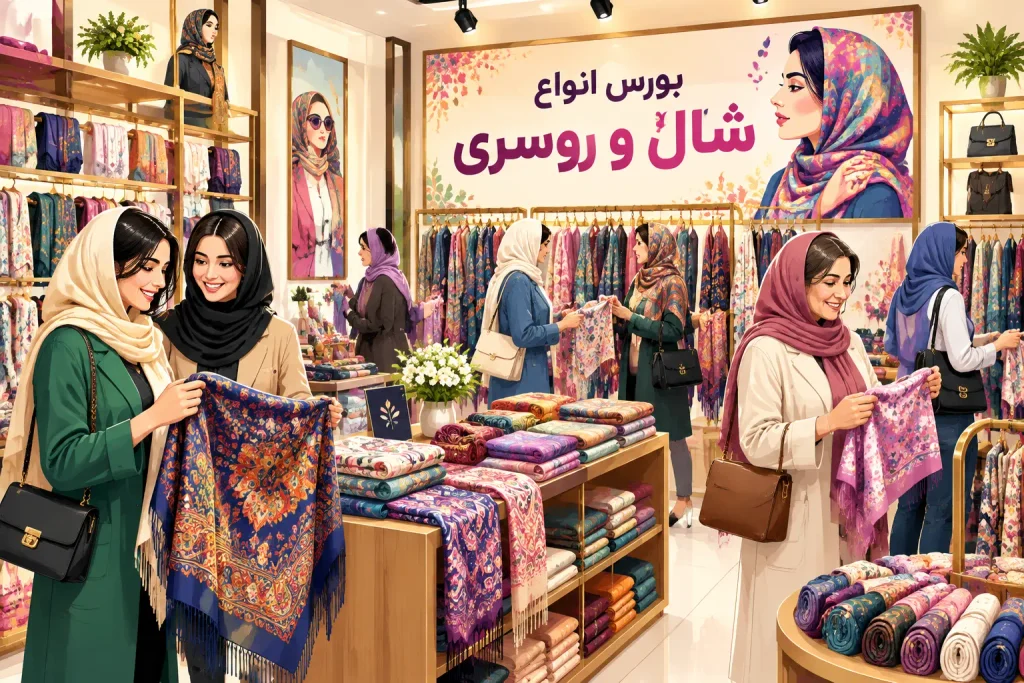 تبلیغات شال و روسری